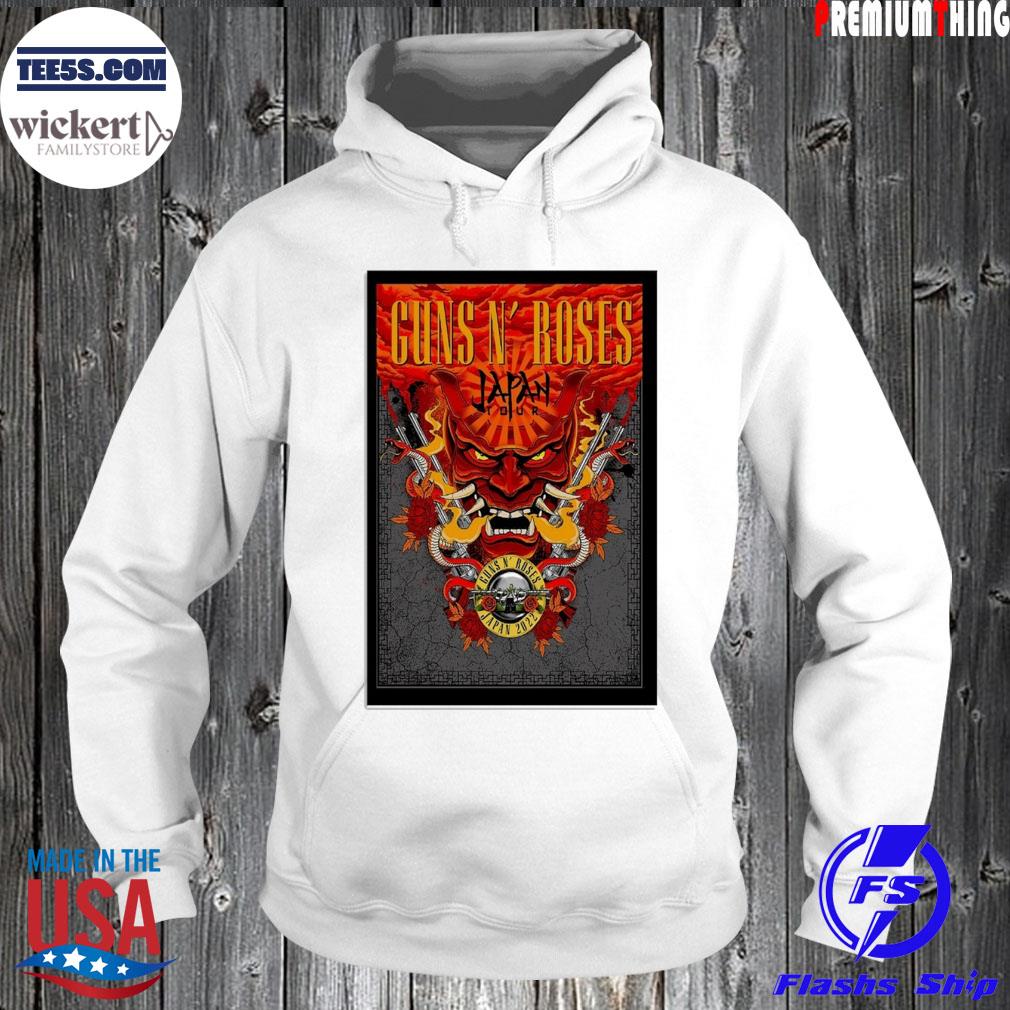 Gun's n roses Japan tour 2022 poster shirt, hoodie, sweater, long sleeve  and tank top