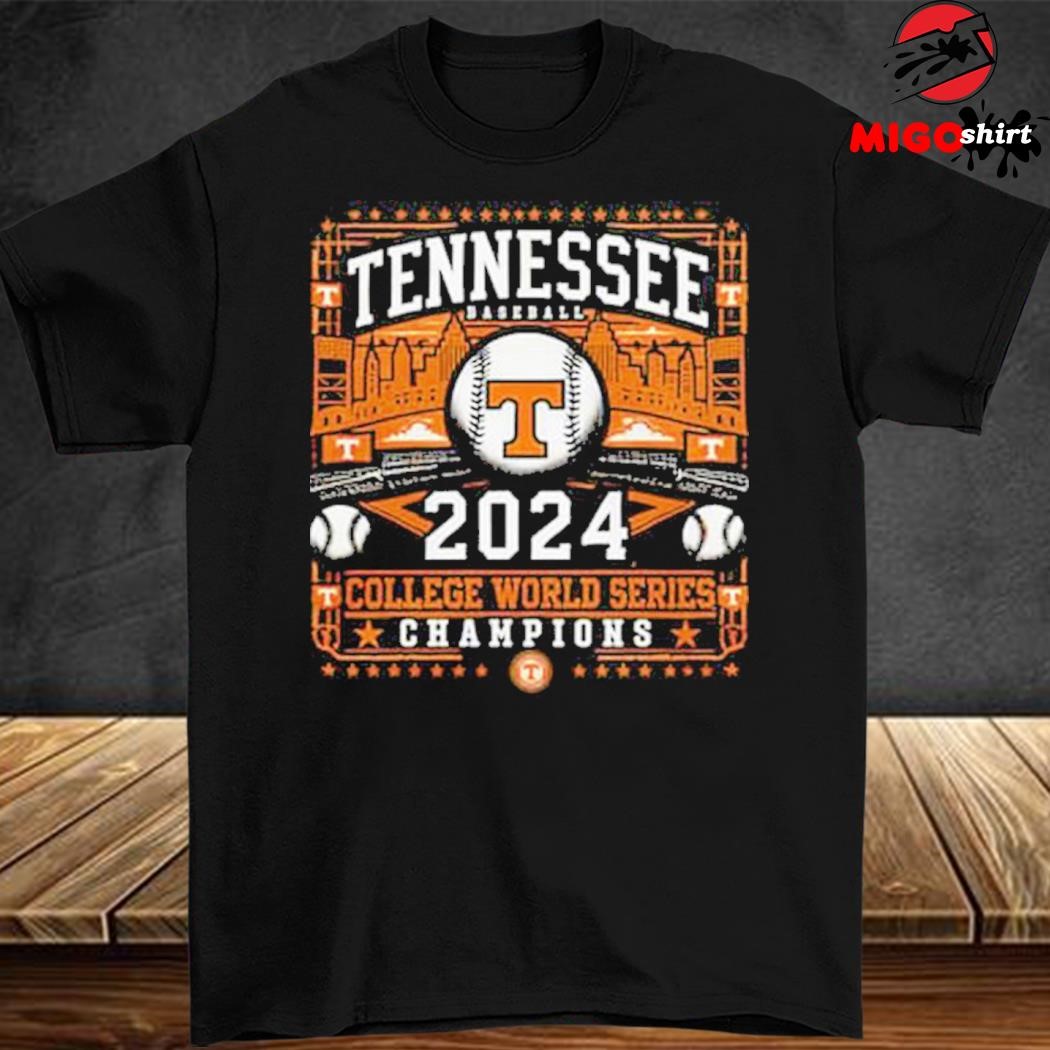 2024 Tennessee Volunteers College World Series Champions 2024 shirt ...