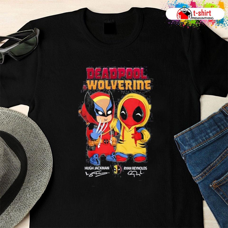 Deadpool Wolverine Hugh Jackman Ryan Reynolds Cute Shirt, hoodie ...