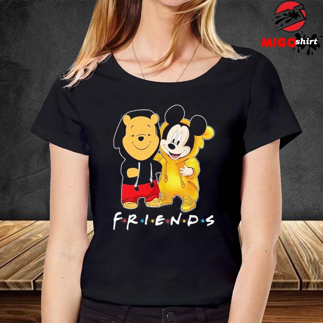 Pooh and mickey shirt online