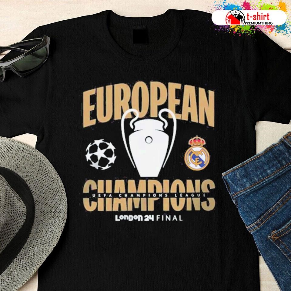 Real Madrid European Champions London 24 Final UEFA Champions League shirt hoodie sweater long sleeve and tank top