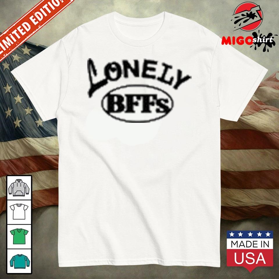 Official Bffs X Lonely Ghost Heavyweight shirt