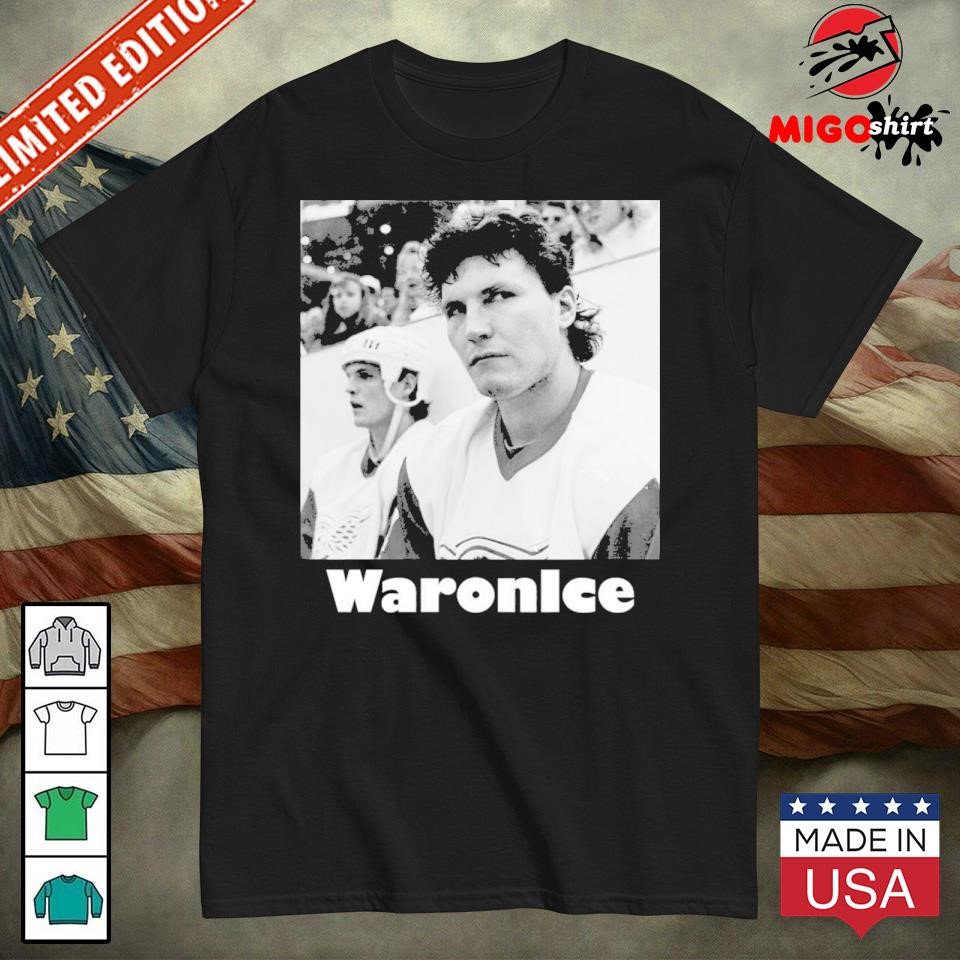 Official Bob Probert War On Ice Shirt