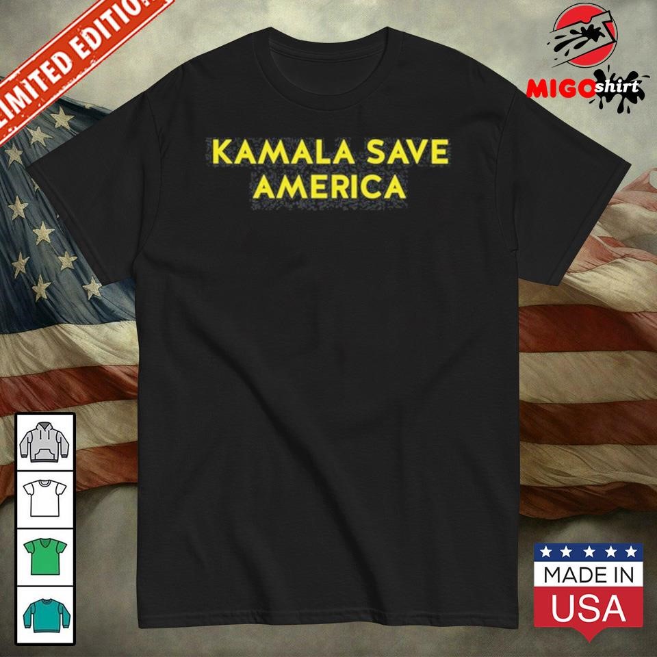 Official Crooked Kamala Save America T-Shirt