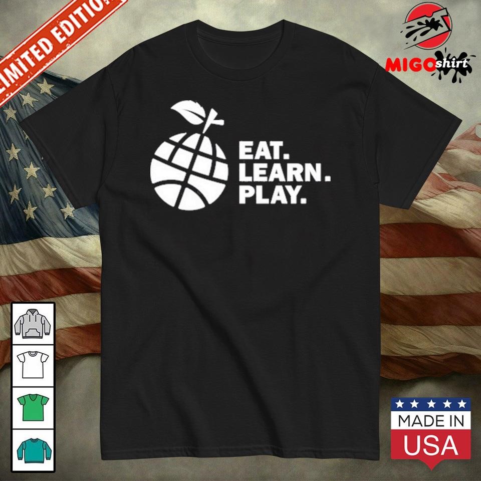 Official Eat Learn Play Logo Shirt