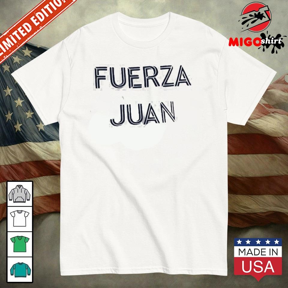 Official Fuerza Juan Luis Suárez Support Juan Izquierdo Shirt