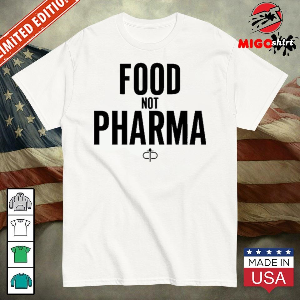 Official Ian Carroll Wearing Food Not Pharma Shirt