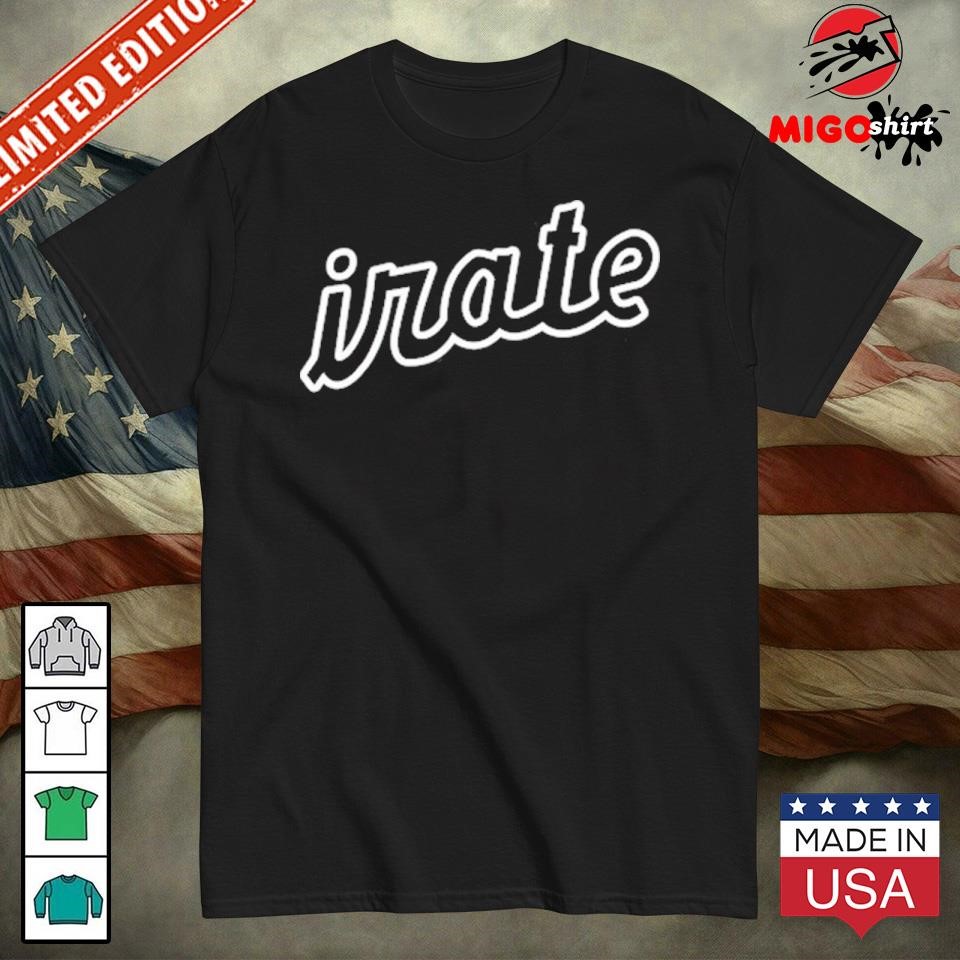 Official Irate Script Shirt