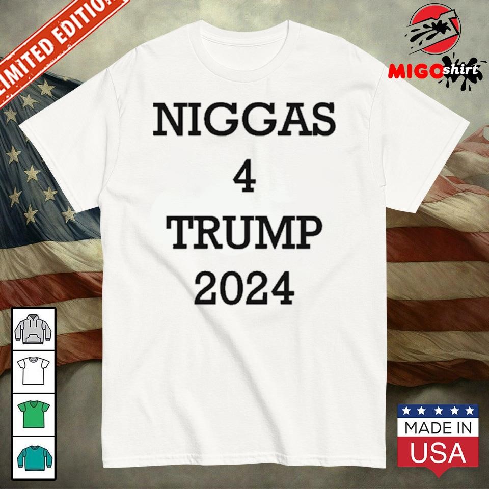 Official Kenny bomb niggas 4 trump 2024 shirt