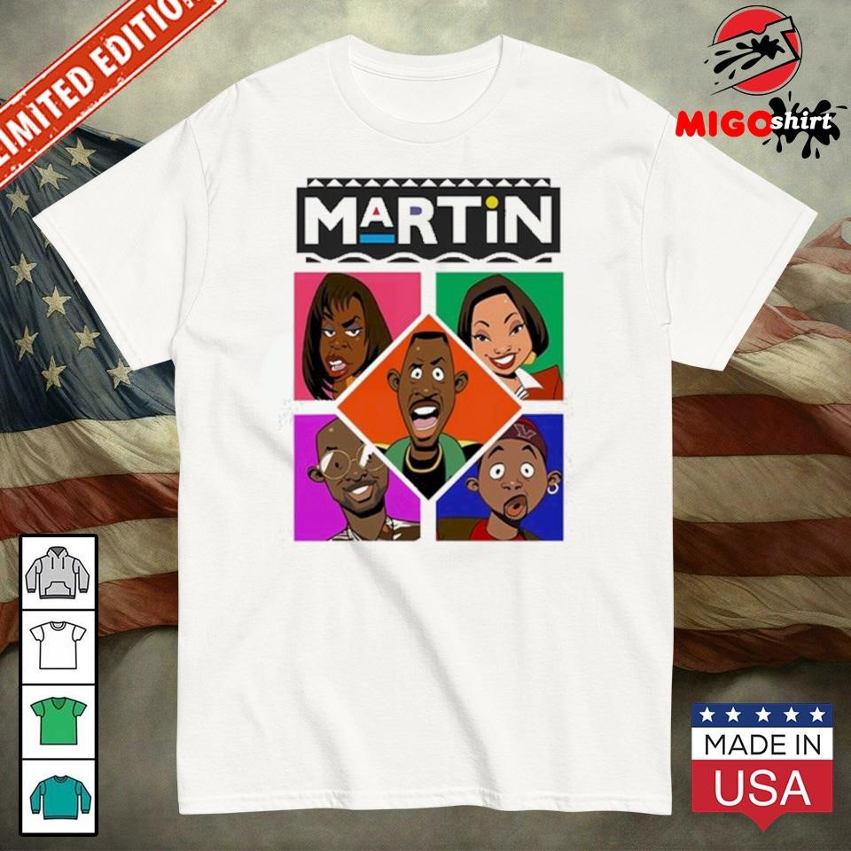 Official Martin Tv Shows Cartoon Shirt