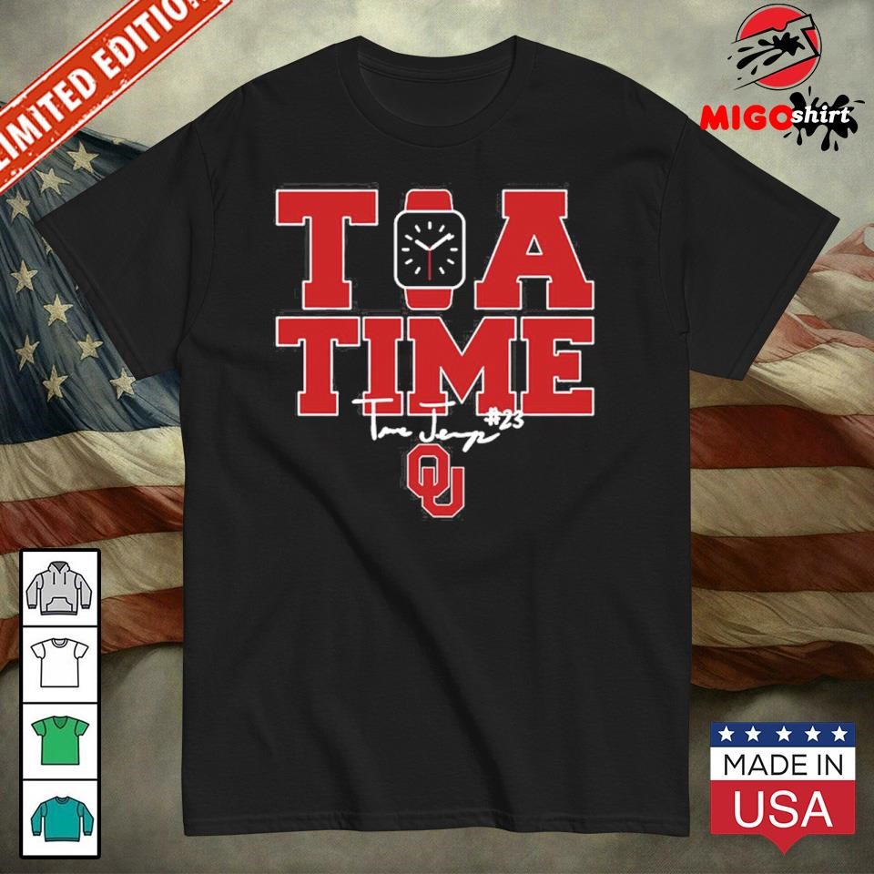 Official Oklahoma Softball Tiare Jennings Tia Time Shirt