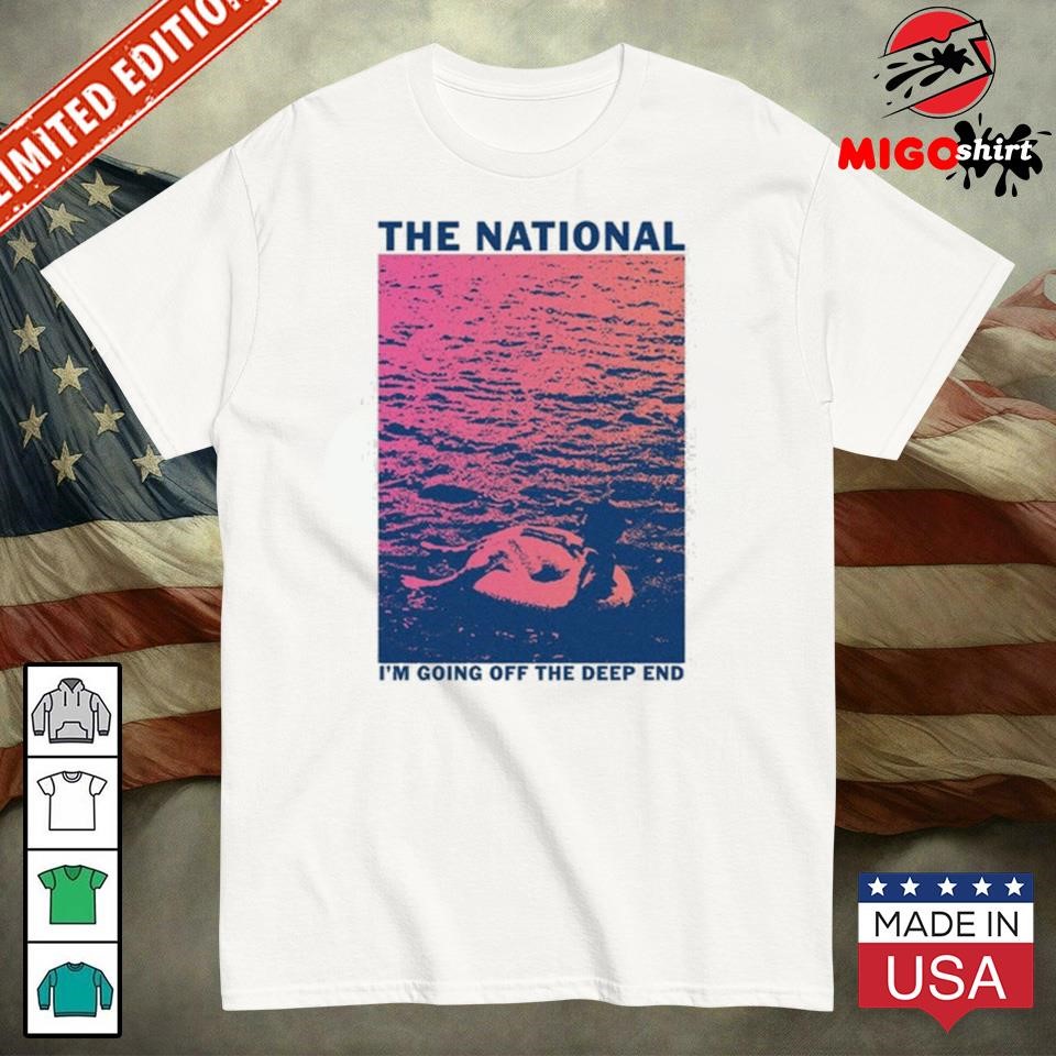 Official The National Deep End 2024 T-Shirt