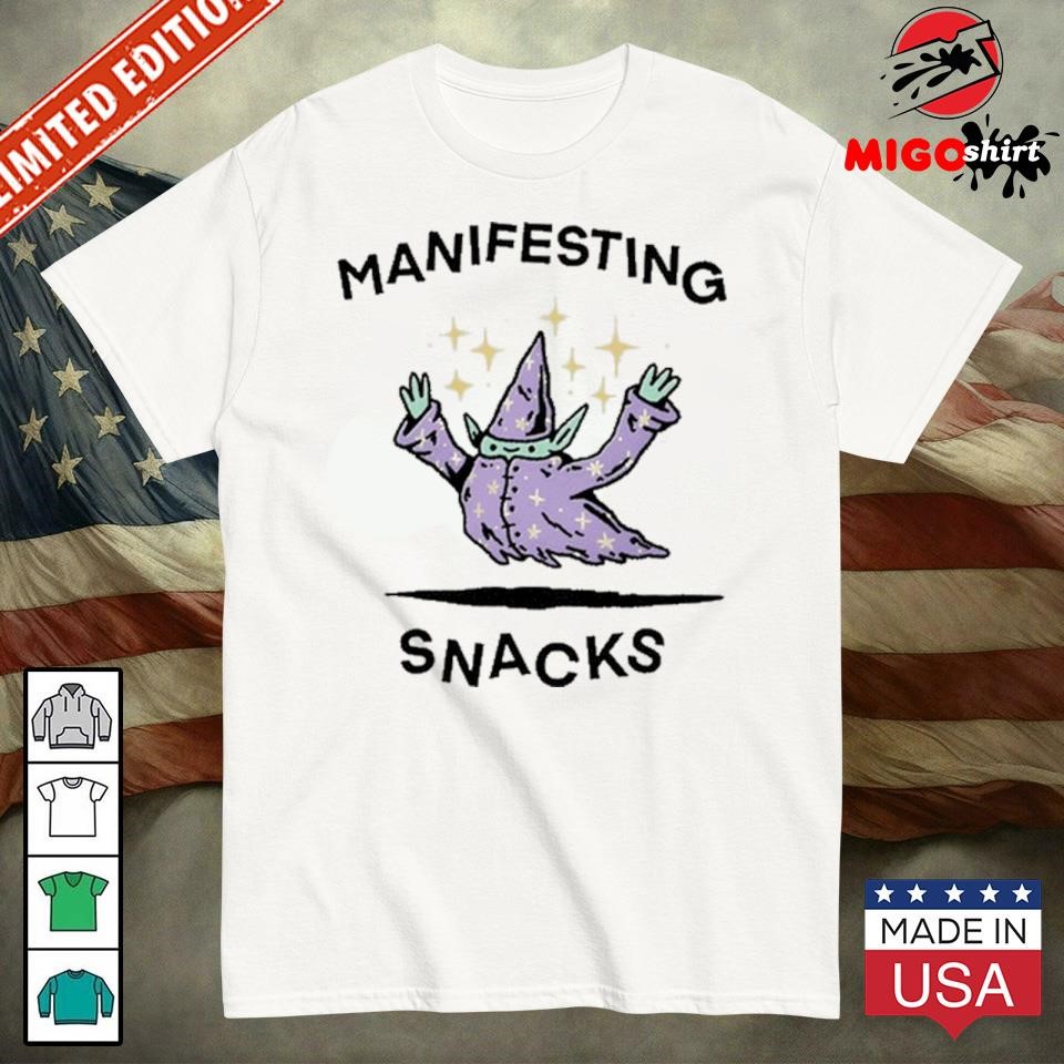 Official Wizard Of Barge Manifesting Snacks Shirt