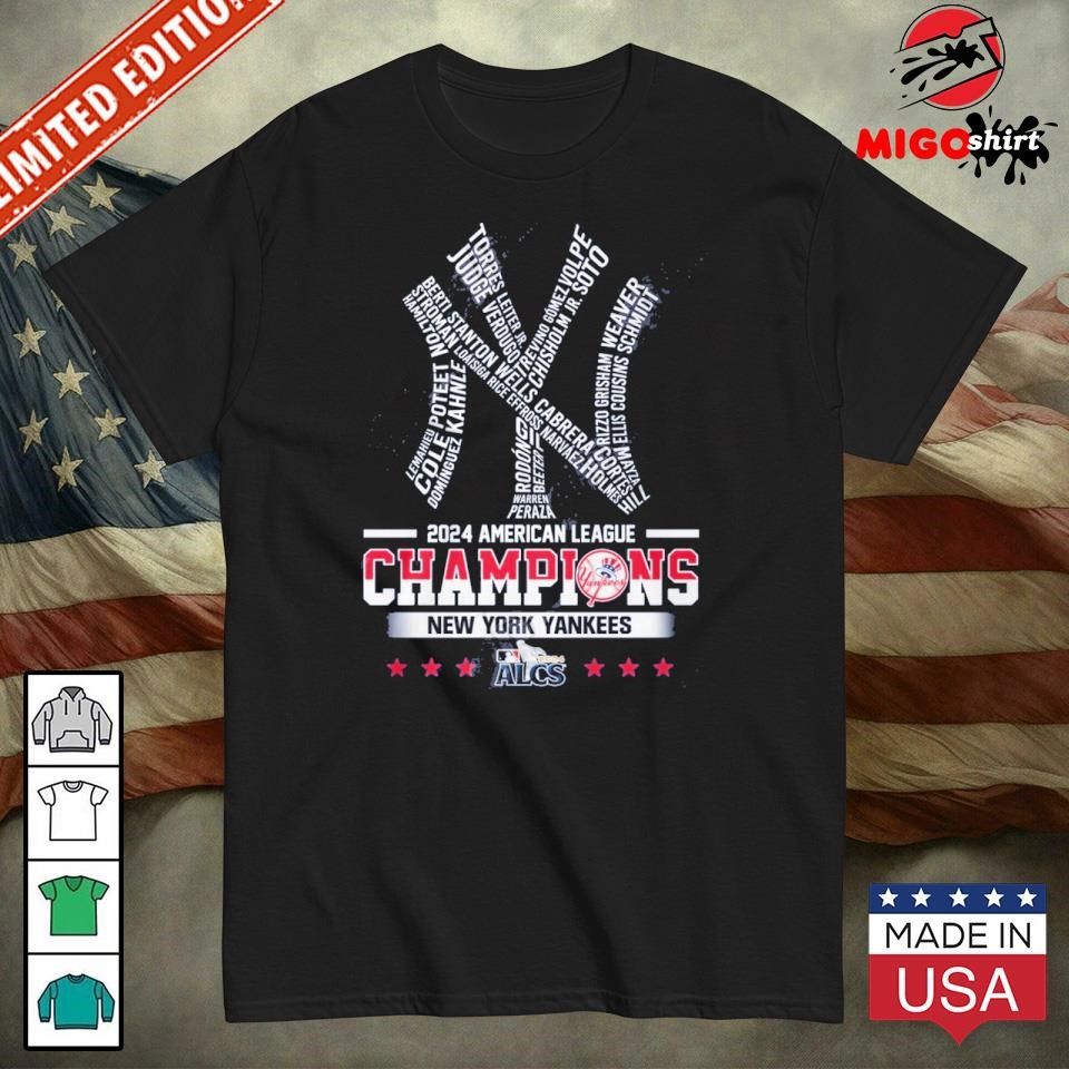 2024 ALCS Champions New York Yankees Shirt