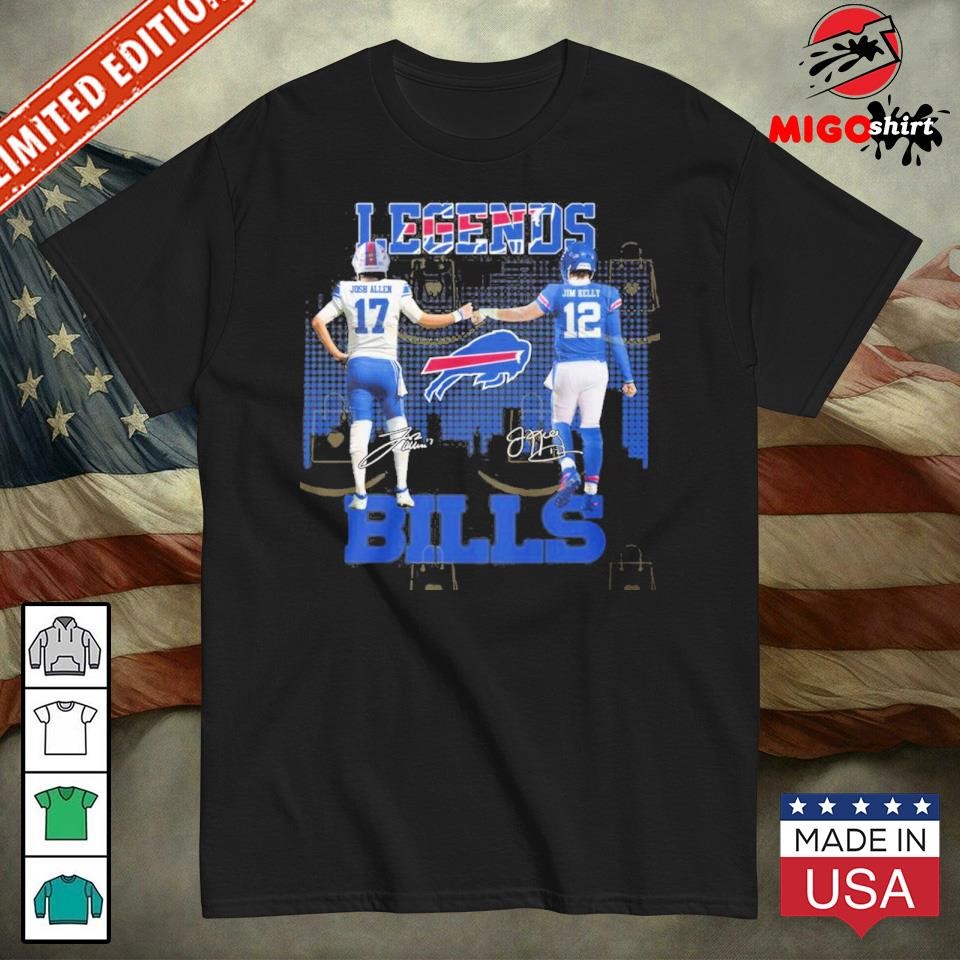 2024 Buffalo Bills Legends Signature Unisex T-Shirt