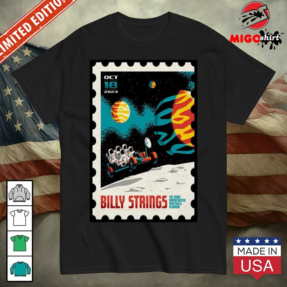 Billy Strings October 18th 2024 In Huntsville AL Poster shirt