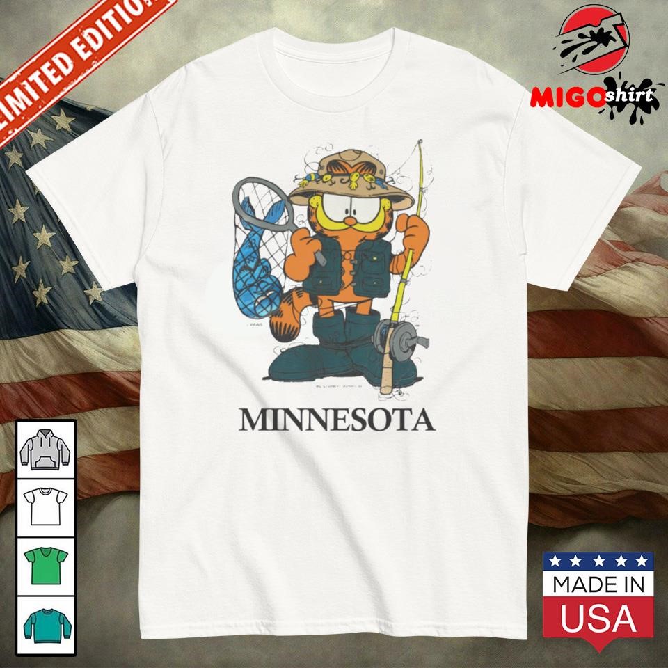 Garfield Minnesota Fishing Shirt