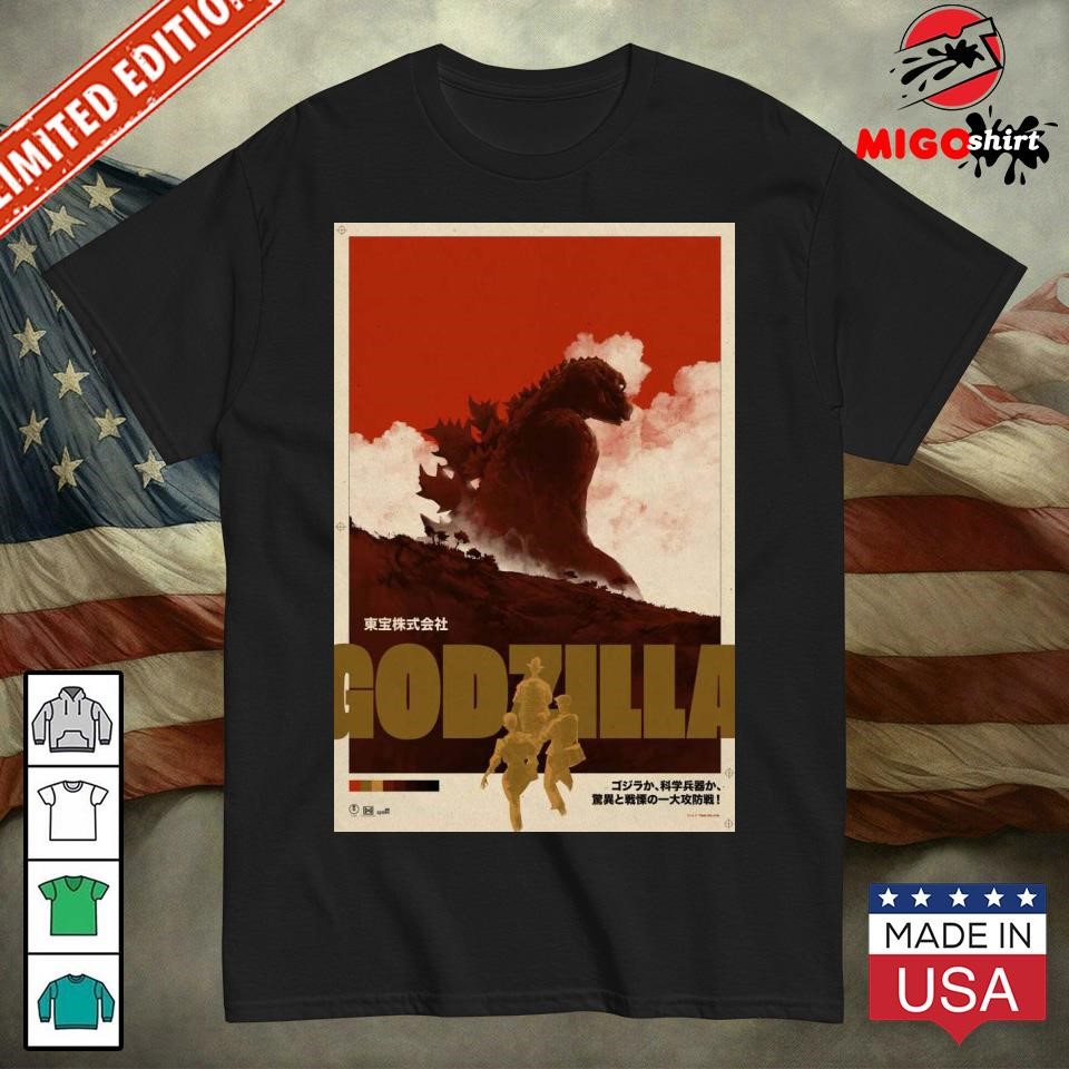 Godzilla 2024 New Tour shirt