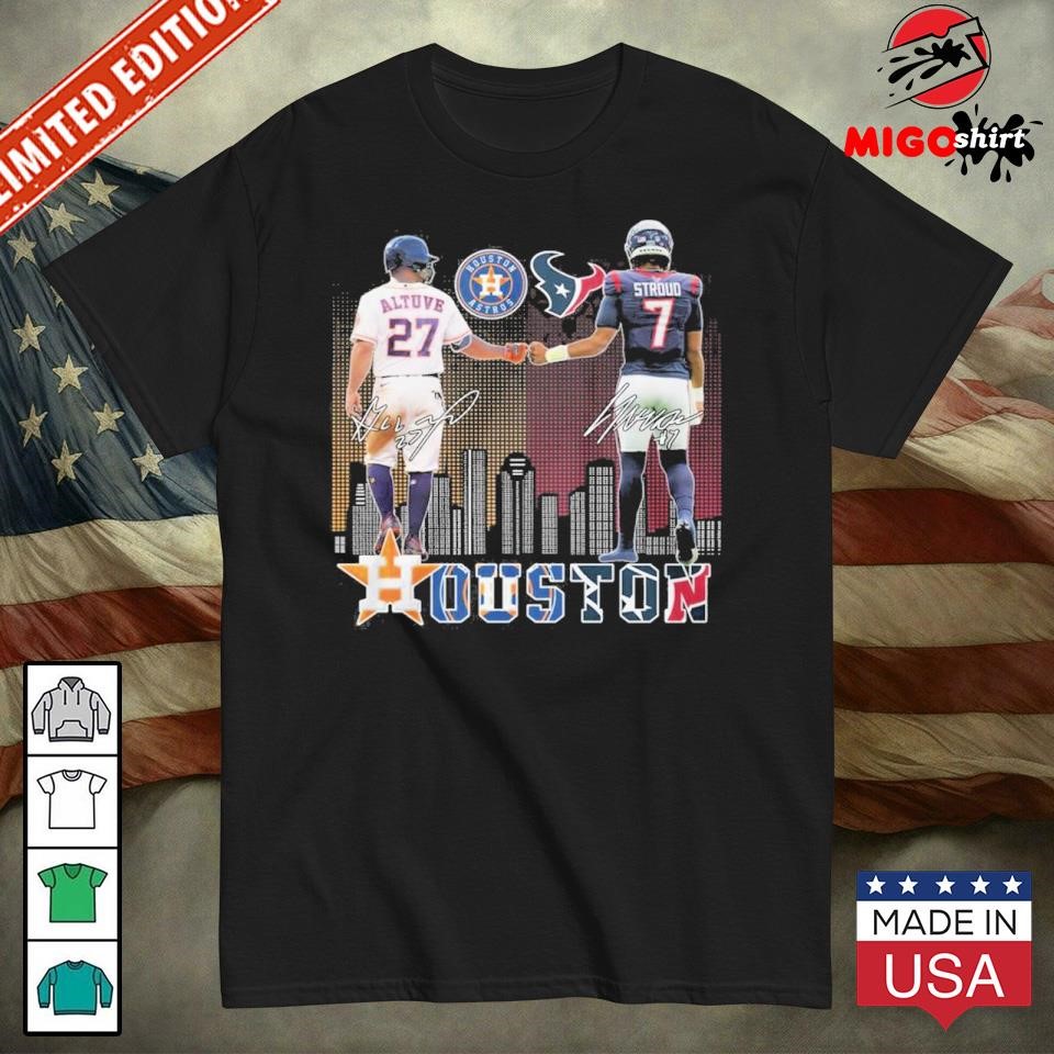 Houston Astros Houston Texans Proud Of Houston 2024 T-Shirt