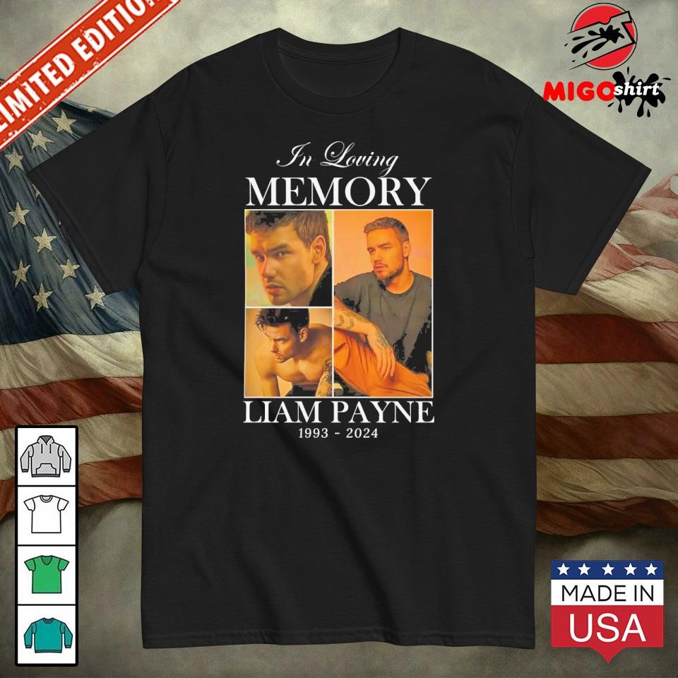 In Loving Memory Liam Payne 1993 2024 Shirt