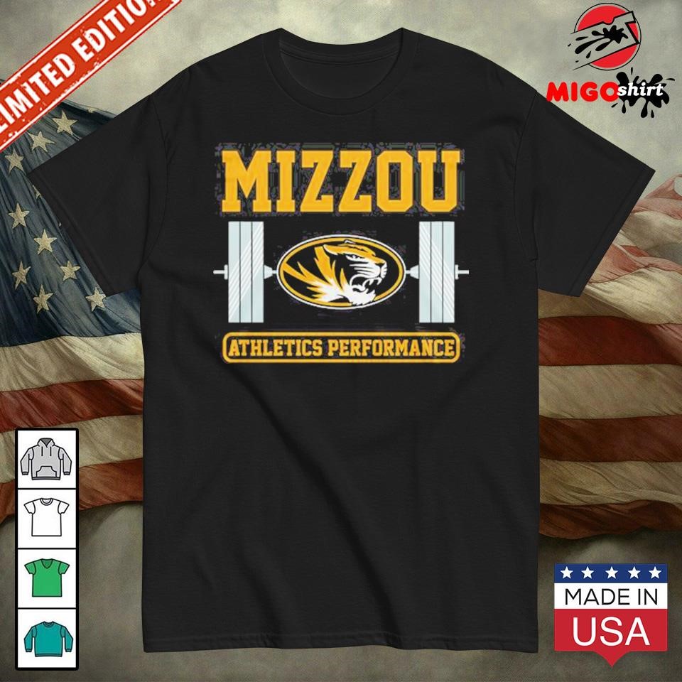 Mizzou Football Athletics Performance T-Shirt