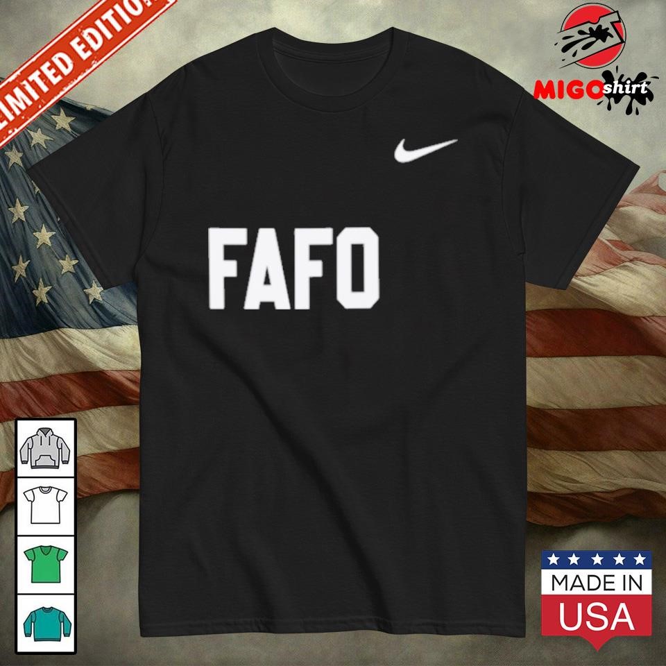 Pat McAfee FAFO Shirt