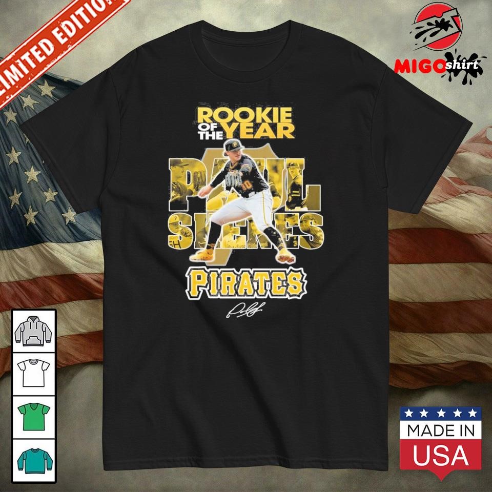 Pittsburgh Pirates Rookie Of The Year Paul Skenes 2024 T-Shirt