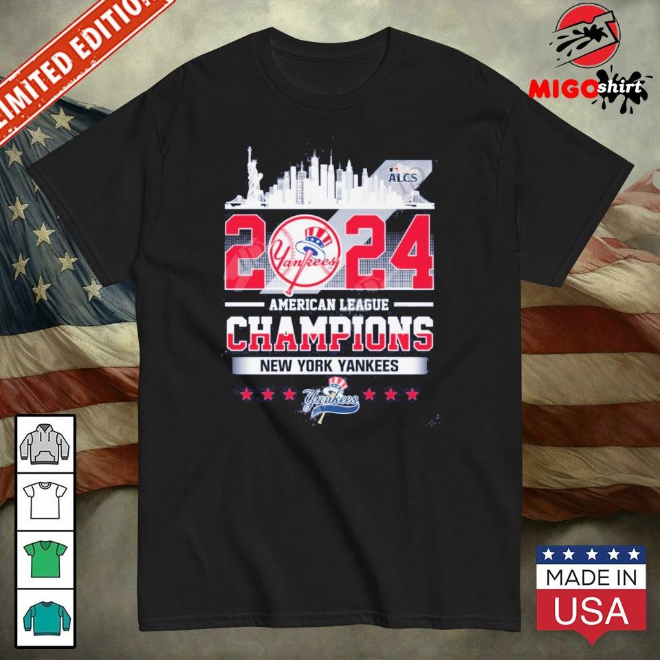 2024 American League Champions New York Yankees Shirt