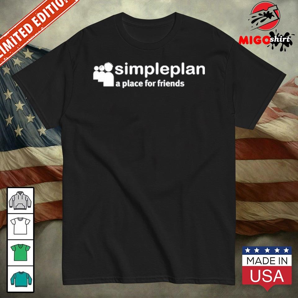 Simple Plan Myspace Throw Back Shirt